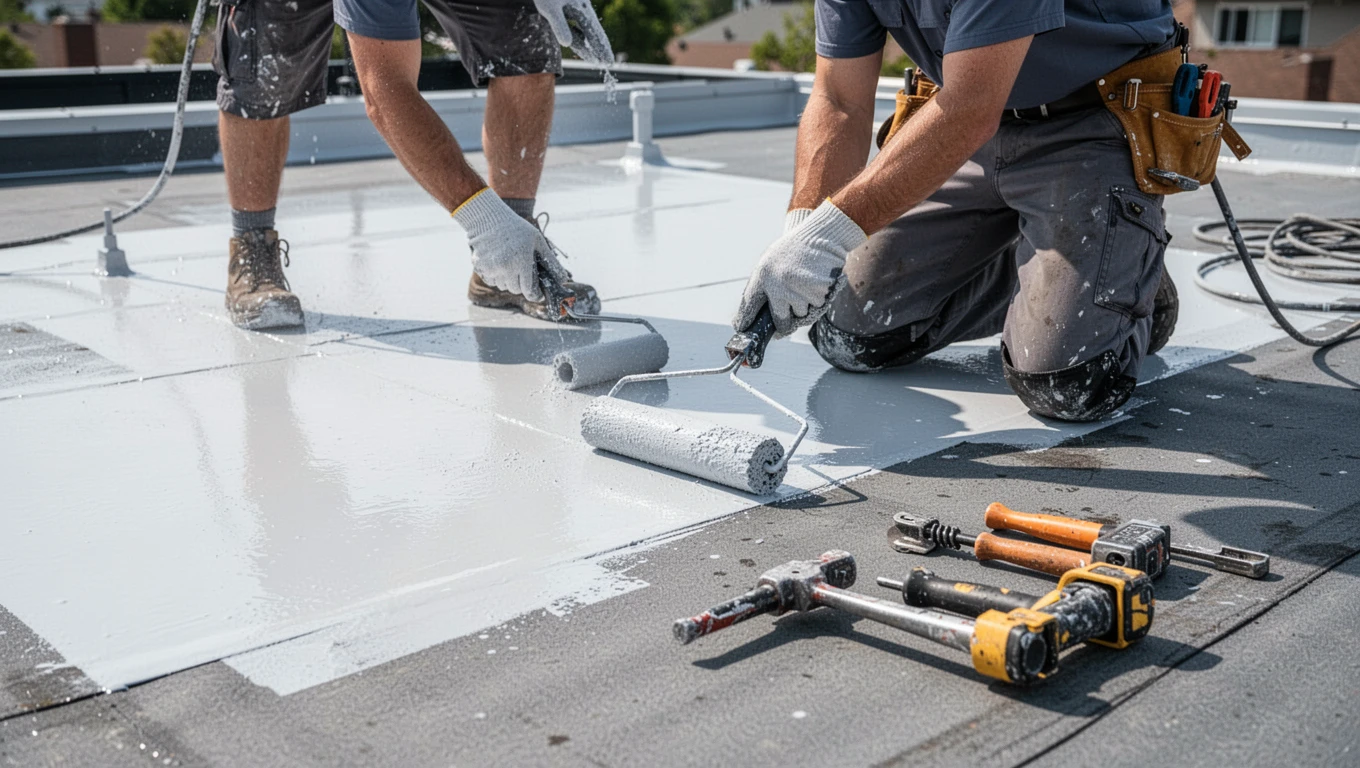 Flat Roof Coating