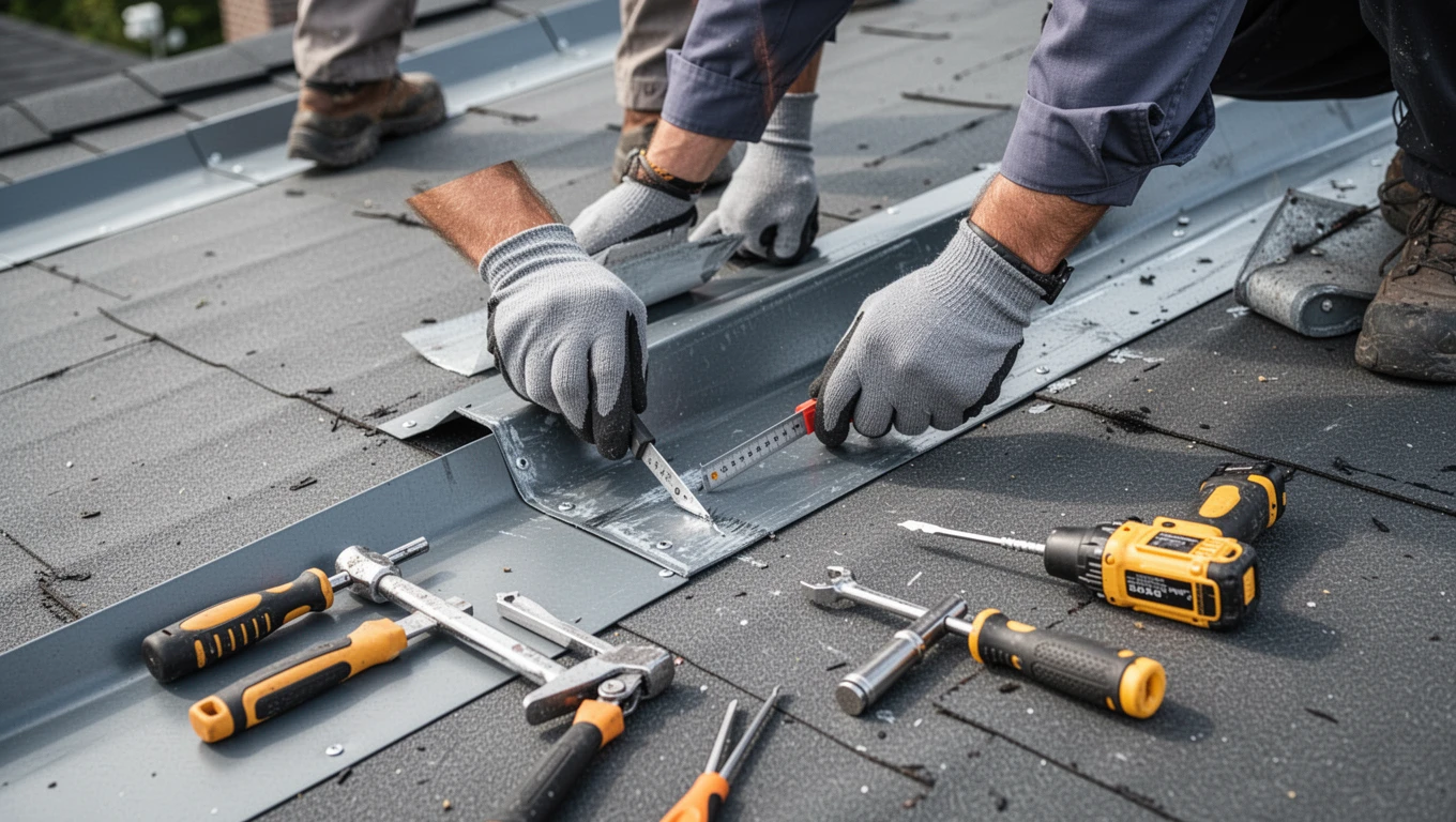 Roof Flashing Repair
